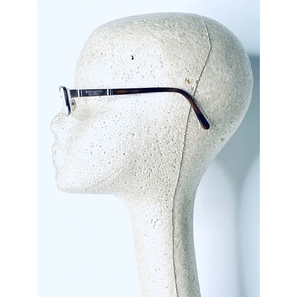 Kate Spade Bronze Gold Metal Frame w Tortoise Temple Glasses Averil 49 16 135